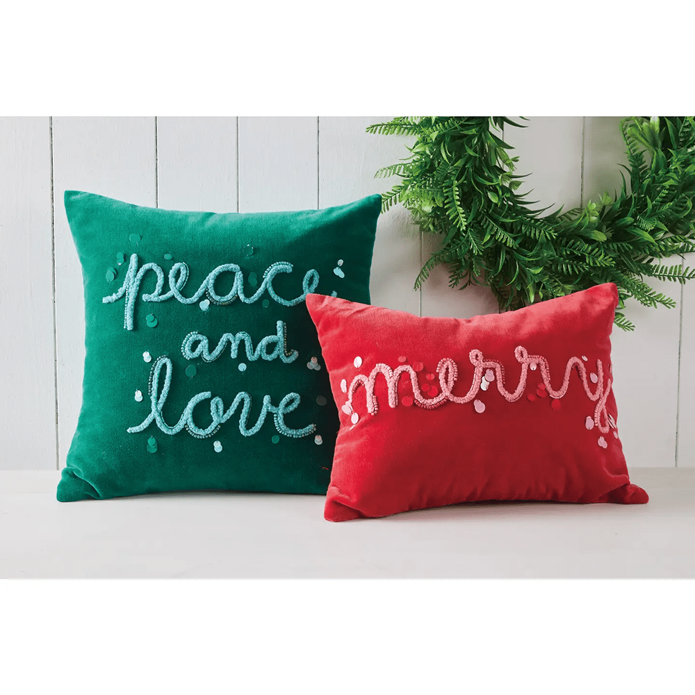 Peace & Love Decorative Pillow, Shop Sweet Lulu