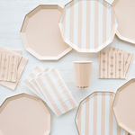 Sweet Peach Signature Cabana Stripe Plates, Shop Sweet Lulu