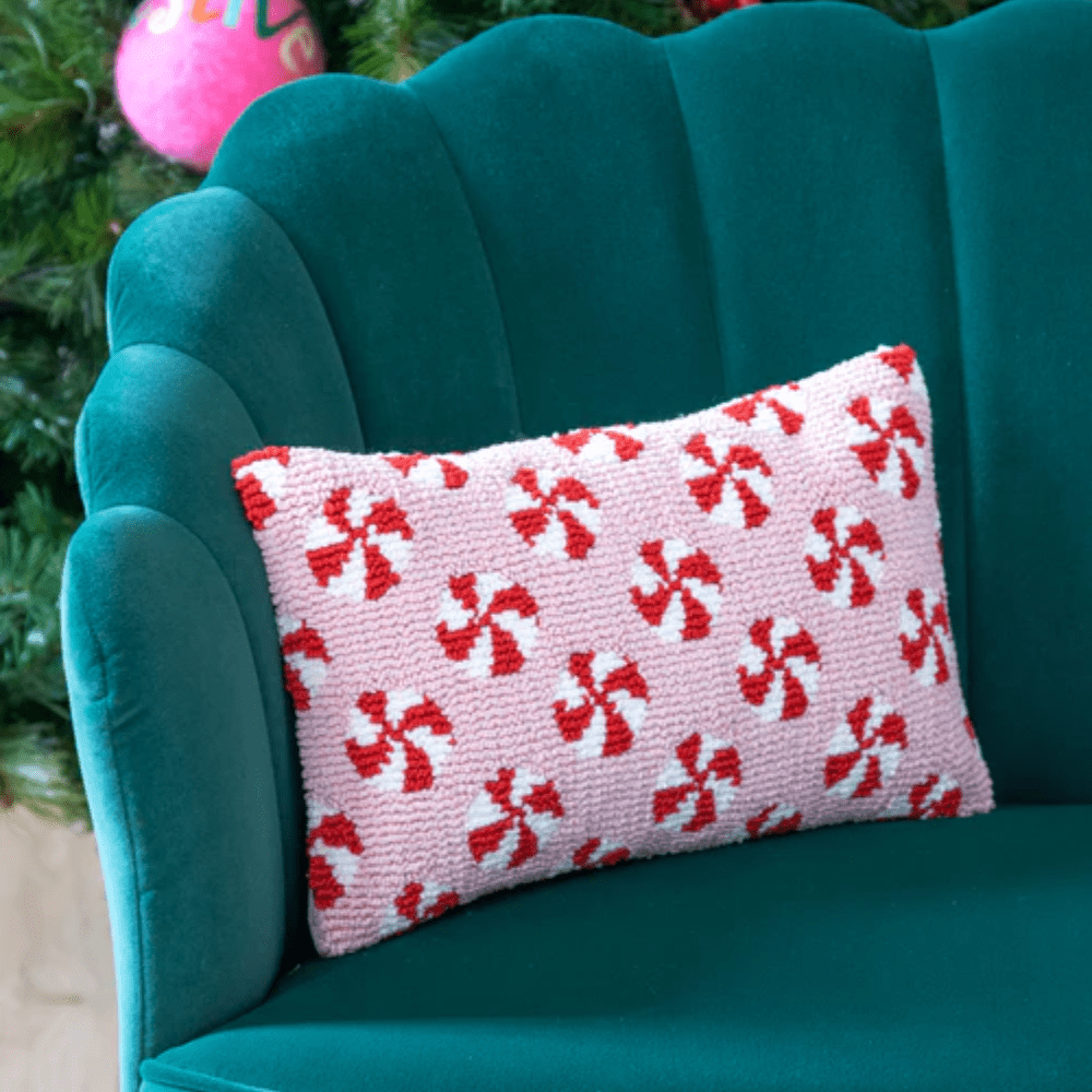 Pink Peppermint Pillow, Shop Sweet Lulu