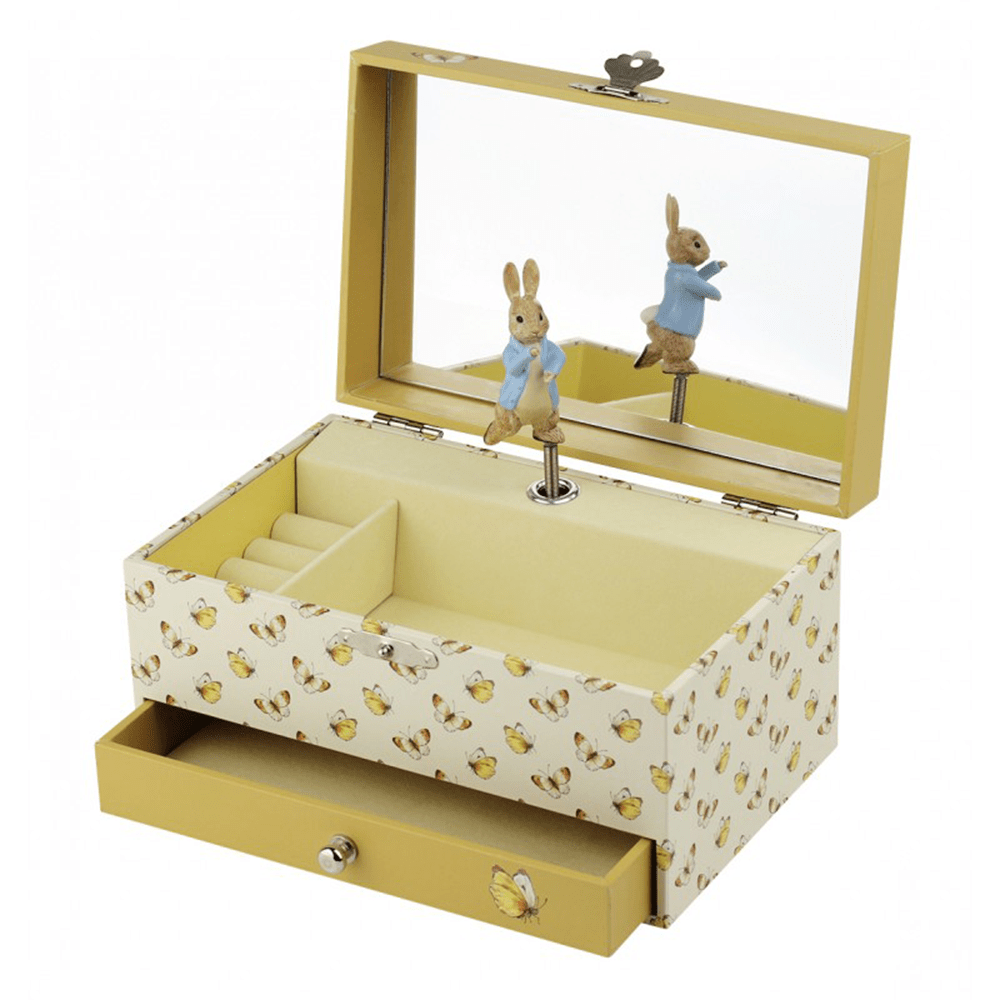 Peter Rabbit Music Box - Yellow, Shop Sweet Lulu
