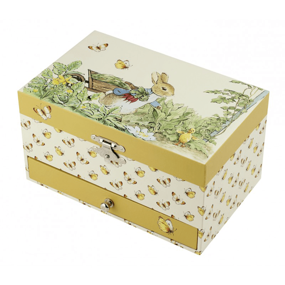 Peter Rabbit Music Box - Yellow, Shop Sweet Lulu