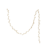 Pinecone Garland, White Glitter - Shop Sweet Lulu