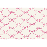 Pink Bow Lattice Placemat, Shop Sweet Lulu