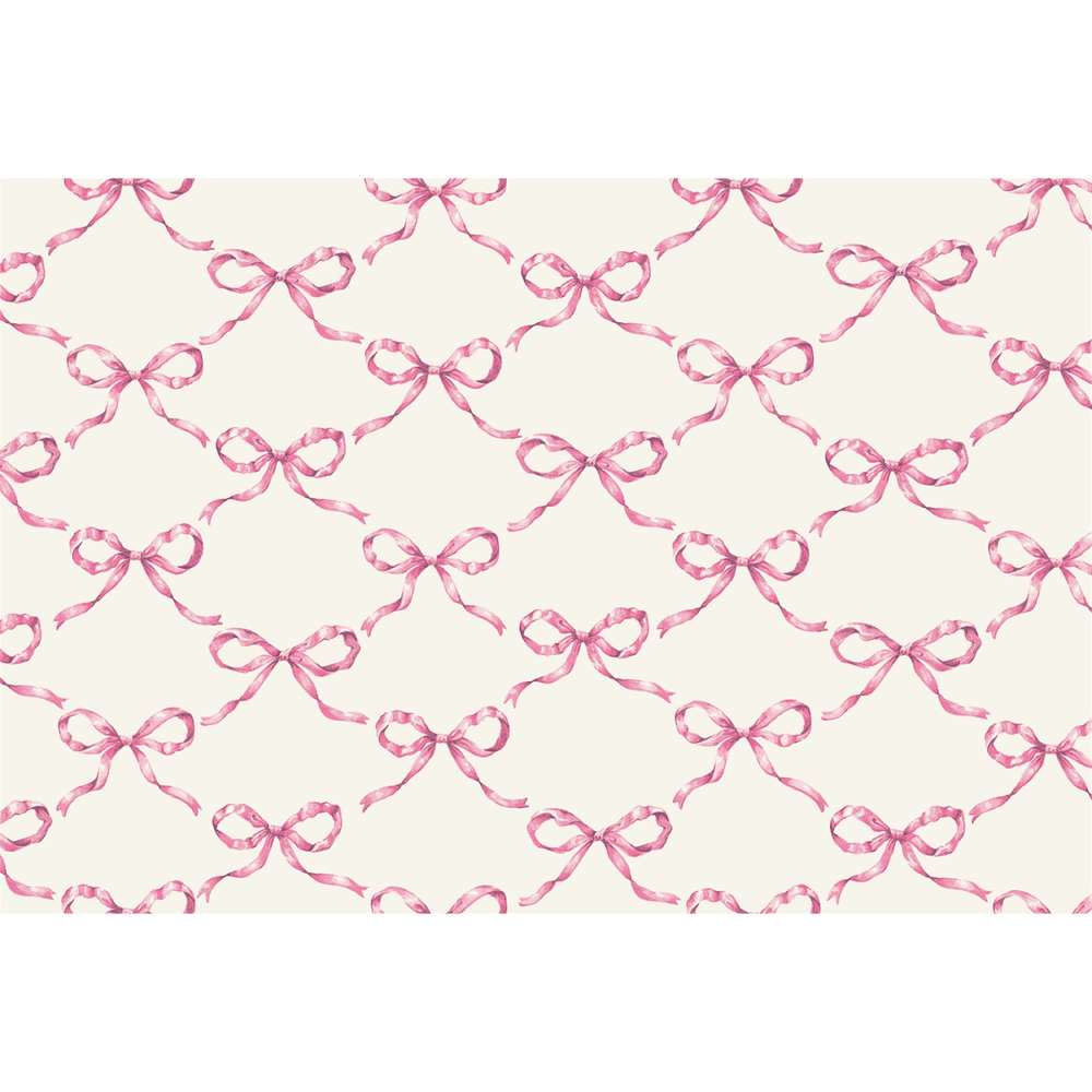 Pink Bow Lattice Placemat, Shop Sweet Lulu