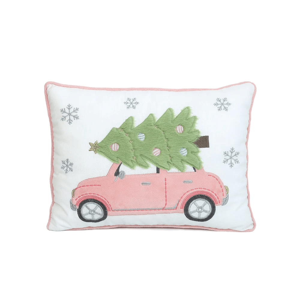 Pink Holiday Lumbar Pillow, Shop Sweet Lulu
