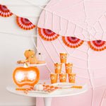 Pink & Orange Fan Bunting Banner, Shop Sweet Lulu