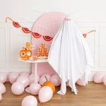 Pink & Orange Fan Bunting Banner, Shop Sweet Lulu
