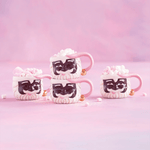 Pink Papa Noel Mug, Black - 4 Style Options, Shop Sweet Lulu