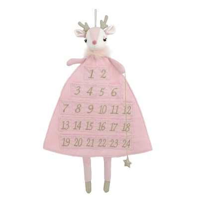Pink Reindeer Advent Calendar, Shop Sweet Lulu