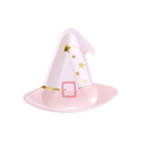 Pink Witch Hat Die-cut Plates, Shop Sweet Lulu