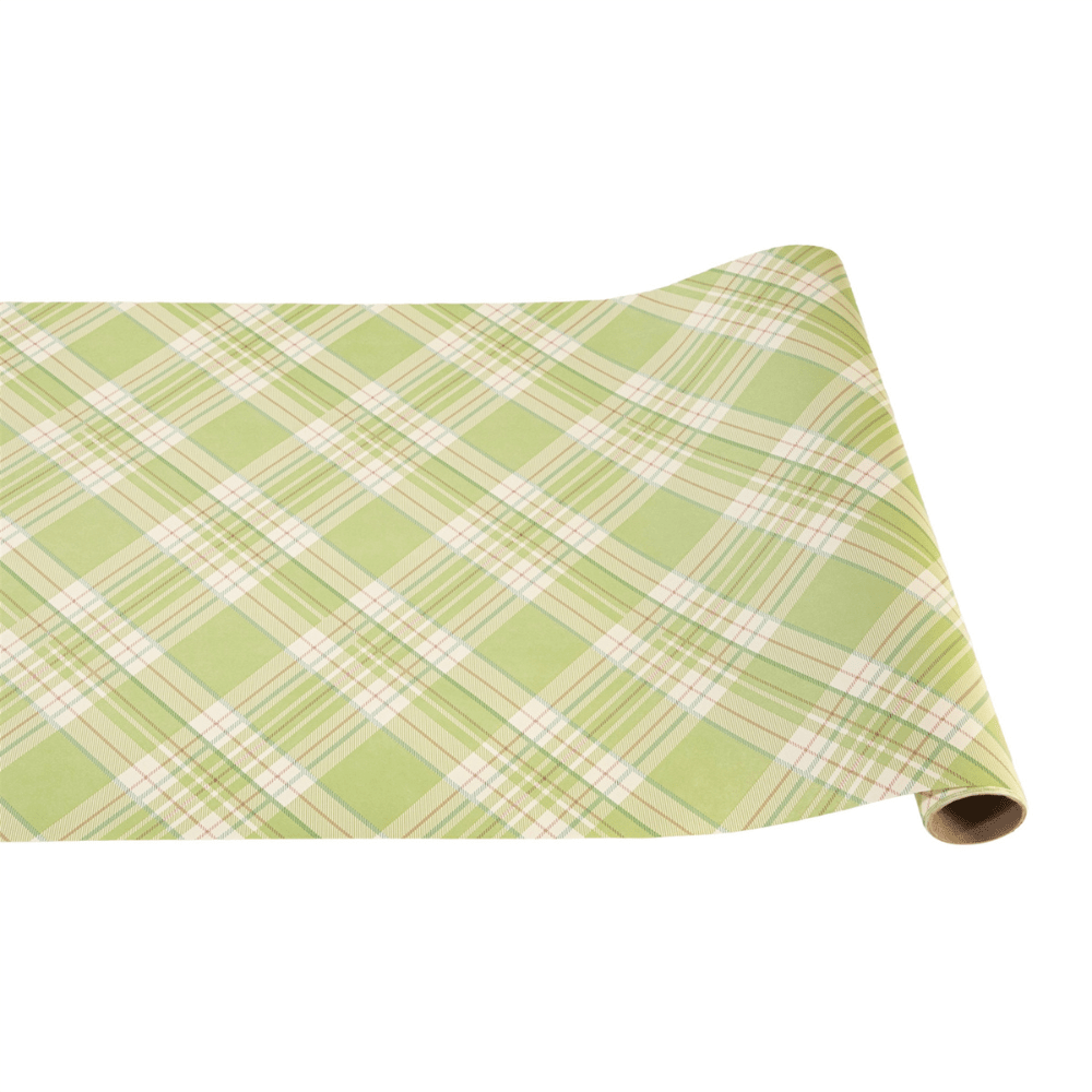 Plaid Paper Runner - Bright Green, Shop Sweet Lulu