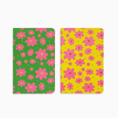 Pocket Notebook Set - Daisies, Shop Sweet Lulu
