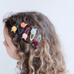 Pom Pom Petal Mini Hair Clips, Shop Sweet Lulu