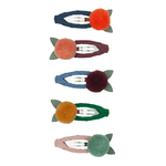 Pom Pom Petal Mini Hair Clips, Shop Sweet Lulu