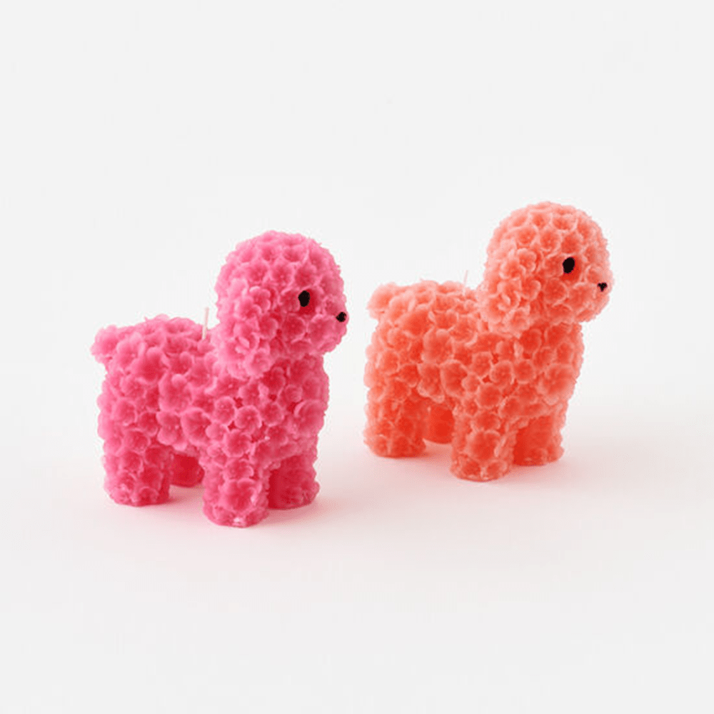 Poodle Candle - 2 Color Options, Shop Sweet Lulu