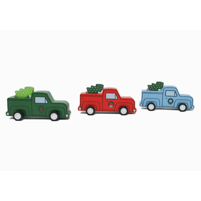 Pull Back Retro Truck & Christmas Tree - 3 Color Options, Shop Sweet Lulu