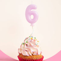 Bubble Candle, Pastel Purple - #6, Shop Sweet Lulu