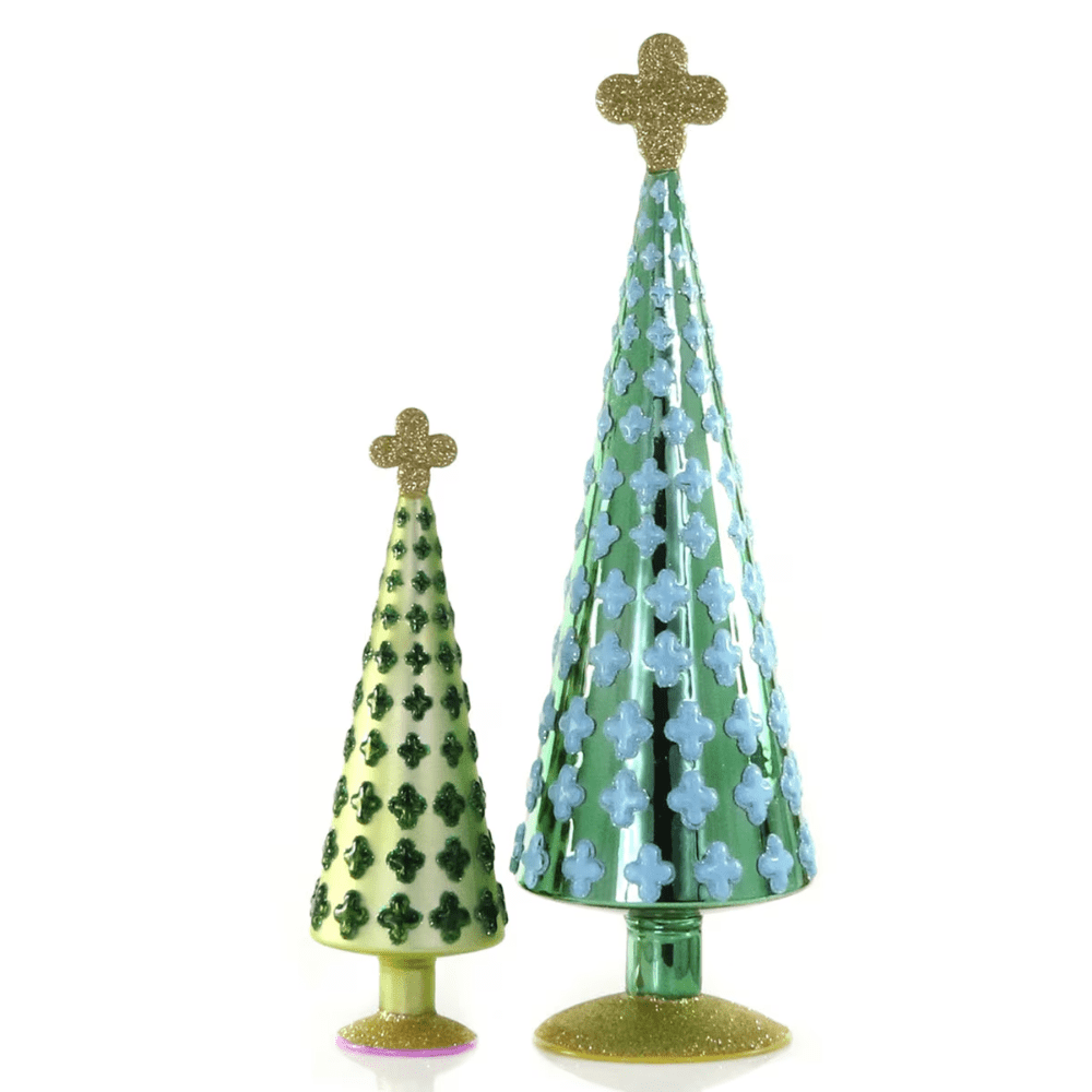 Quatrefoil Tree Set - Green, Shop Sweet Lulu