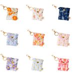Quilted Earbud Keychain Case - 9 Style Options, Shop Sweet Lulu