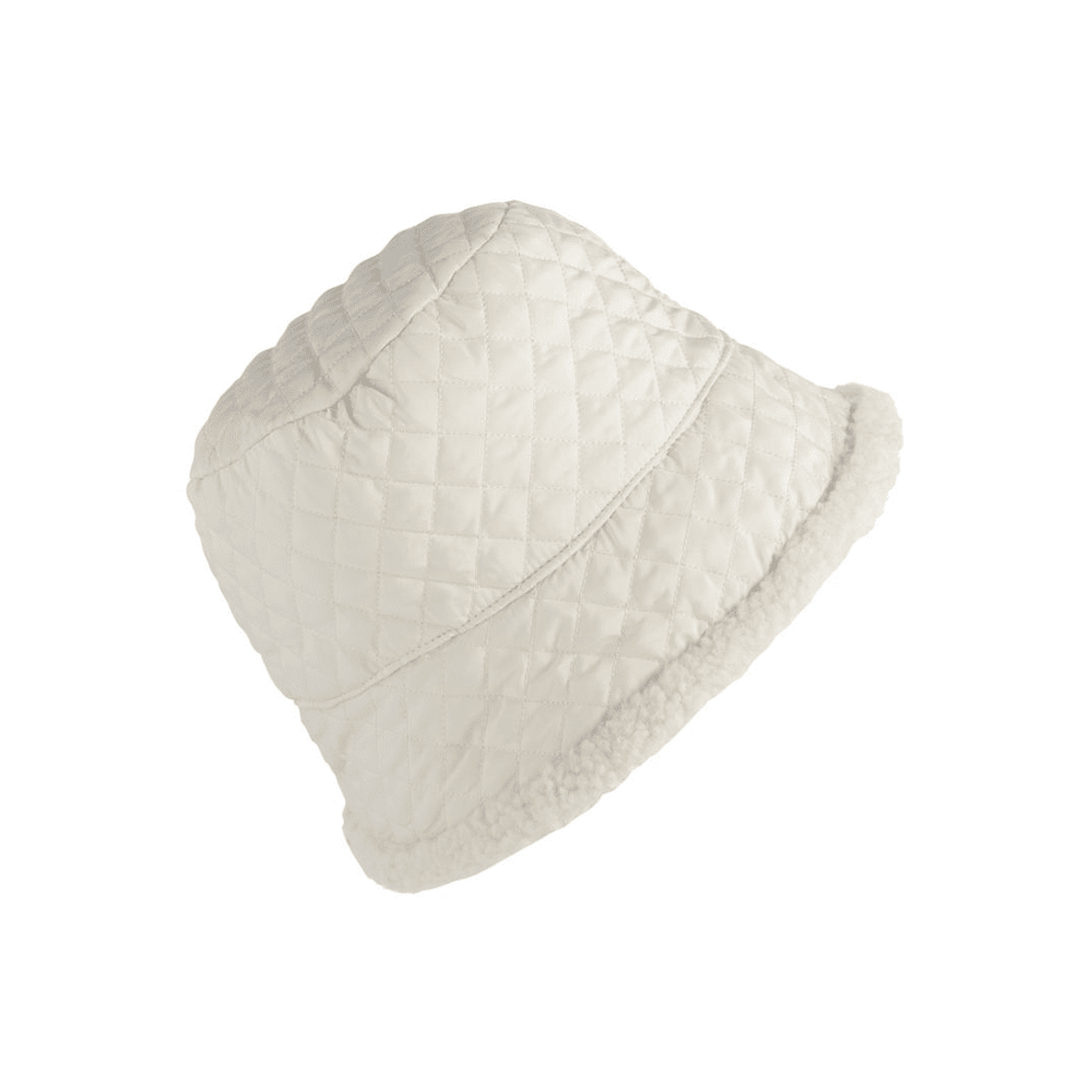 Quilted Sherpa Bucket Hat - Ivory, Shop Sweet Lulu