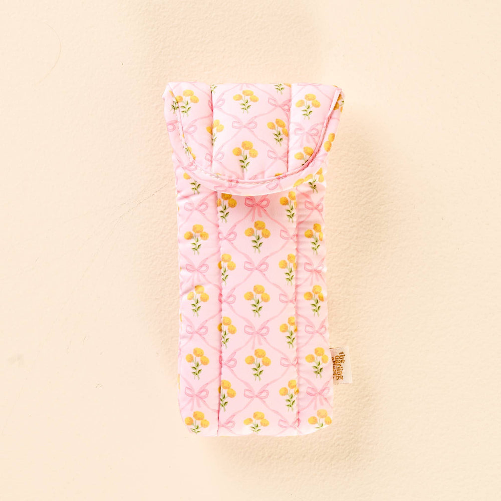 Quilted Sunglasses Case - Marigold Lane Pink, Shop Sweet Lulu