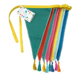 Rainbow Fabric Bunting, 10ft, Shop Sweet Lulu