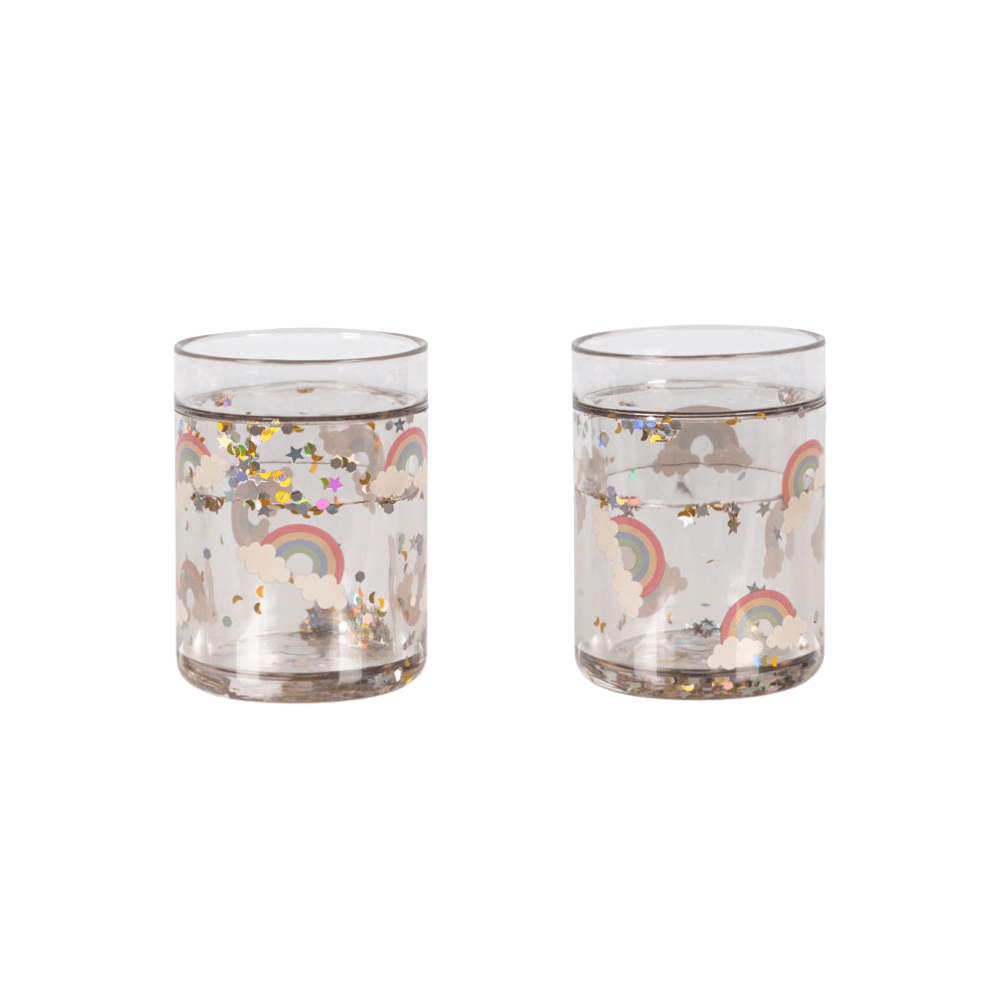 Rainbow Glitter Cup Set, Shop Sweet Lulu