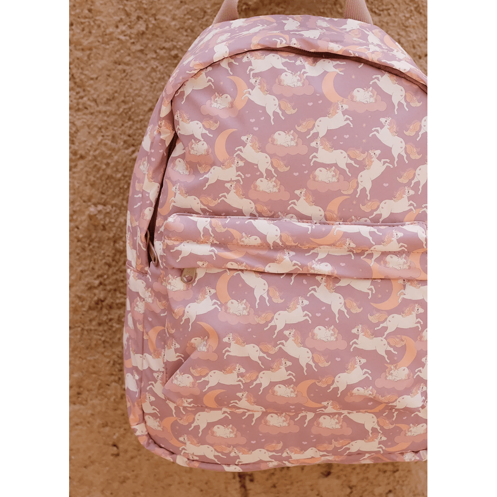 Rainy Day Backpack - Blush Unicorn, Shop Sweet Lulu