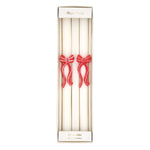 Red Stripy Bow Table Candles, Shop Sweet Lulu