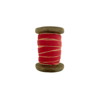 Red Velvet & Gold Trim Ribbon Spool, 5 Yd., Shop Sweet Lulu