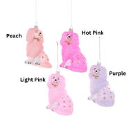 Regal Spaniel Ornaments - Pinks