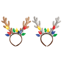 Reindeer Antlers Light-Up Bulb Headband - 2 Color Options, Shop Sweet Lulu