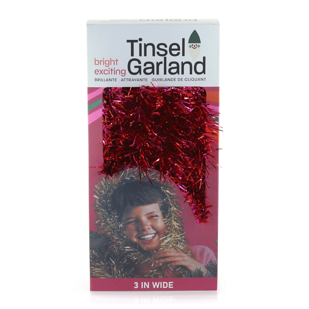 Retro Boxed Garland - Pink & Red, Shop Sweet Lulu