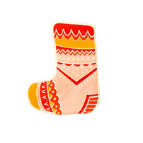 Retro Christmas Stocking Die-Cut Napkins, Shop Sweet Lulu