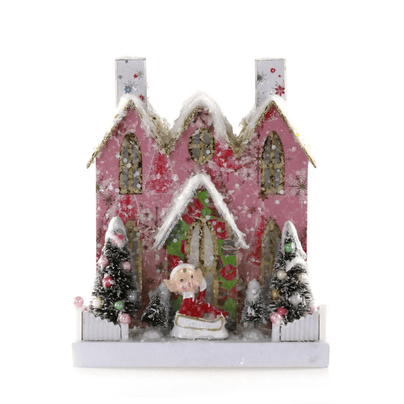 Retro Elf Abode Holiday House, Shop Sweet Lulu