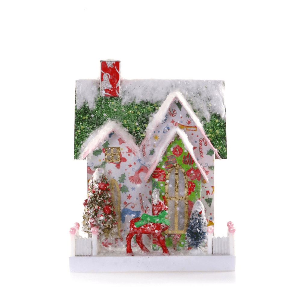 Retro Reindeer Abode Holiday House, Shop Sweet Lulu