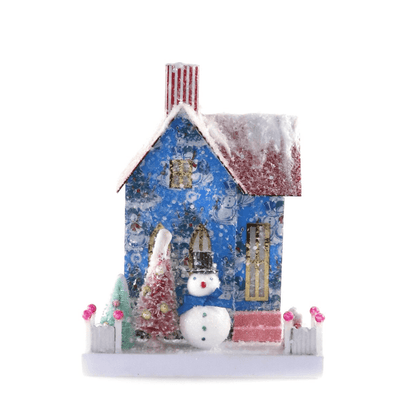 Retro Snowman Abode Holiday House, Shop Sweet Lulu