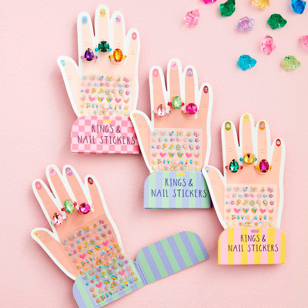 Ring & Nail Sticker Set - 3 Style Options, Shop Sweet Lulu