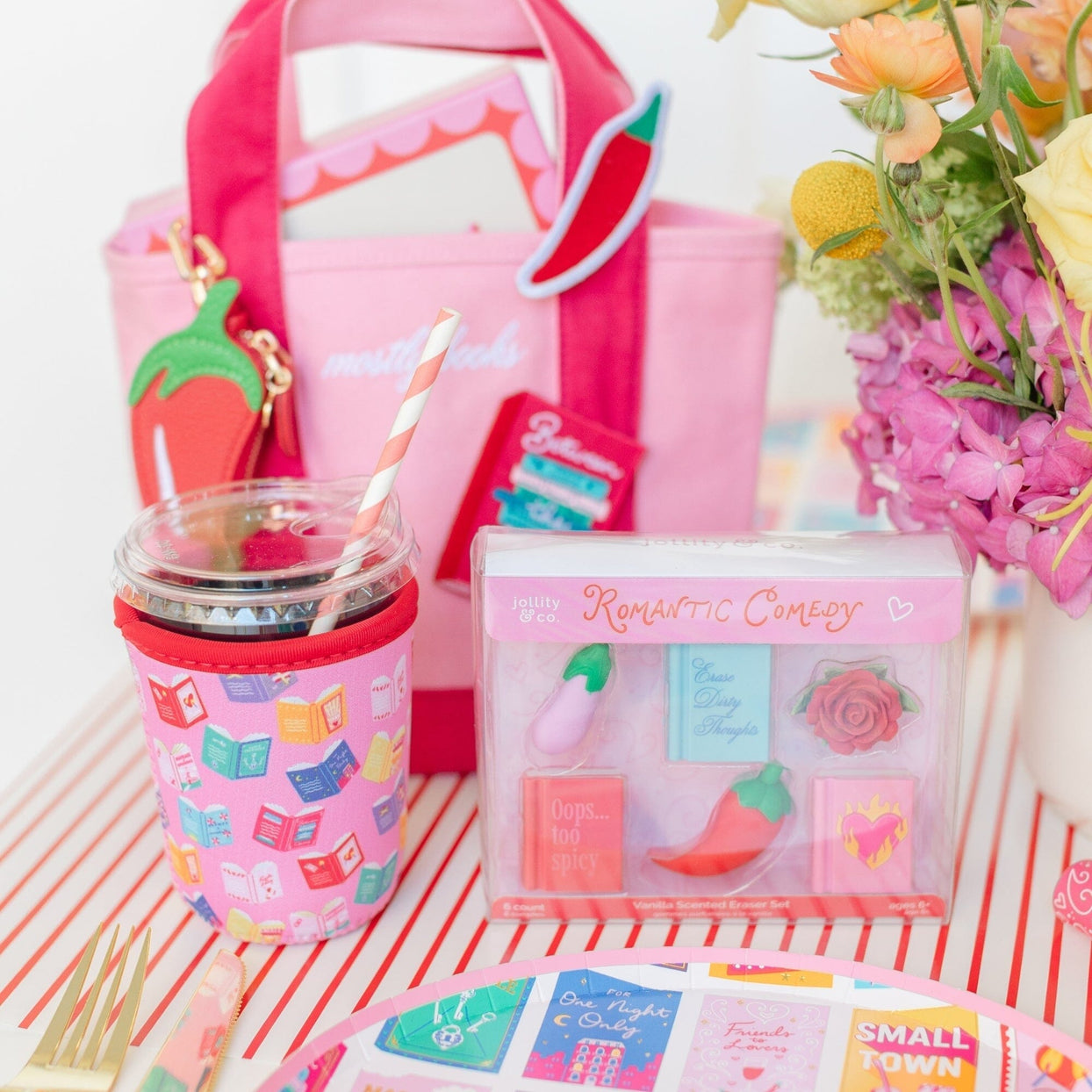 RomCom Eraser Set, Shop Sweet Lulu