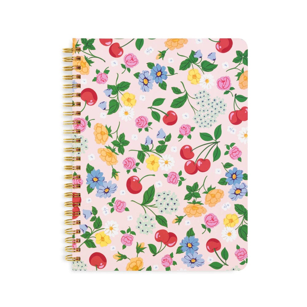 Rough Draft Mini Notebook, Flowers and Fruit, Shop Sweet Lulu