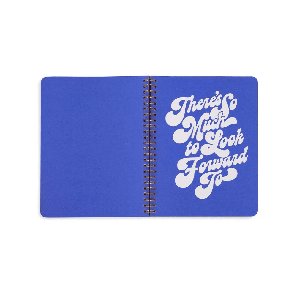 Rough Draft Mini Notebook, Navy Star Floral, Shop Sweet Lulu