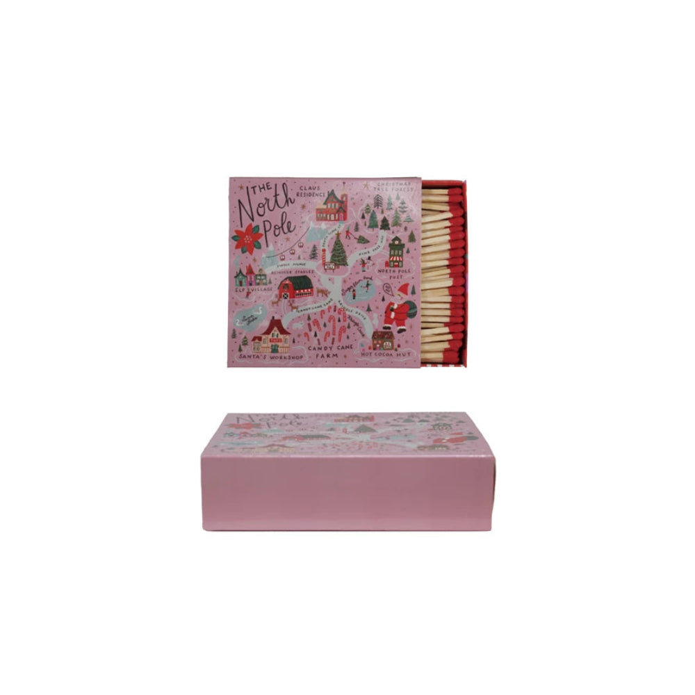 Safety Matches in North Pole Scene Matchbox, Shop Sweet Lulu