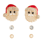  Christmas Stud Earring Set - 3pk., Santa, Shop Sweet Lulu