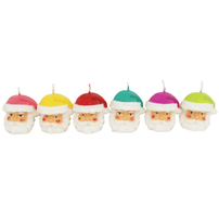 Santa Head Candle - 6 Color Options, Shop Sweet Lulu
