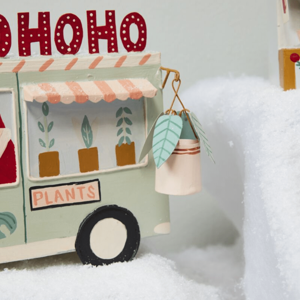 Santa's Plant Village - Plant Truck, Shop Sweet Lulu