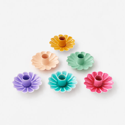 Scalloped Candle Holder - 6 Color Options, Shop Sweet Lulu