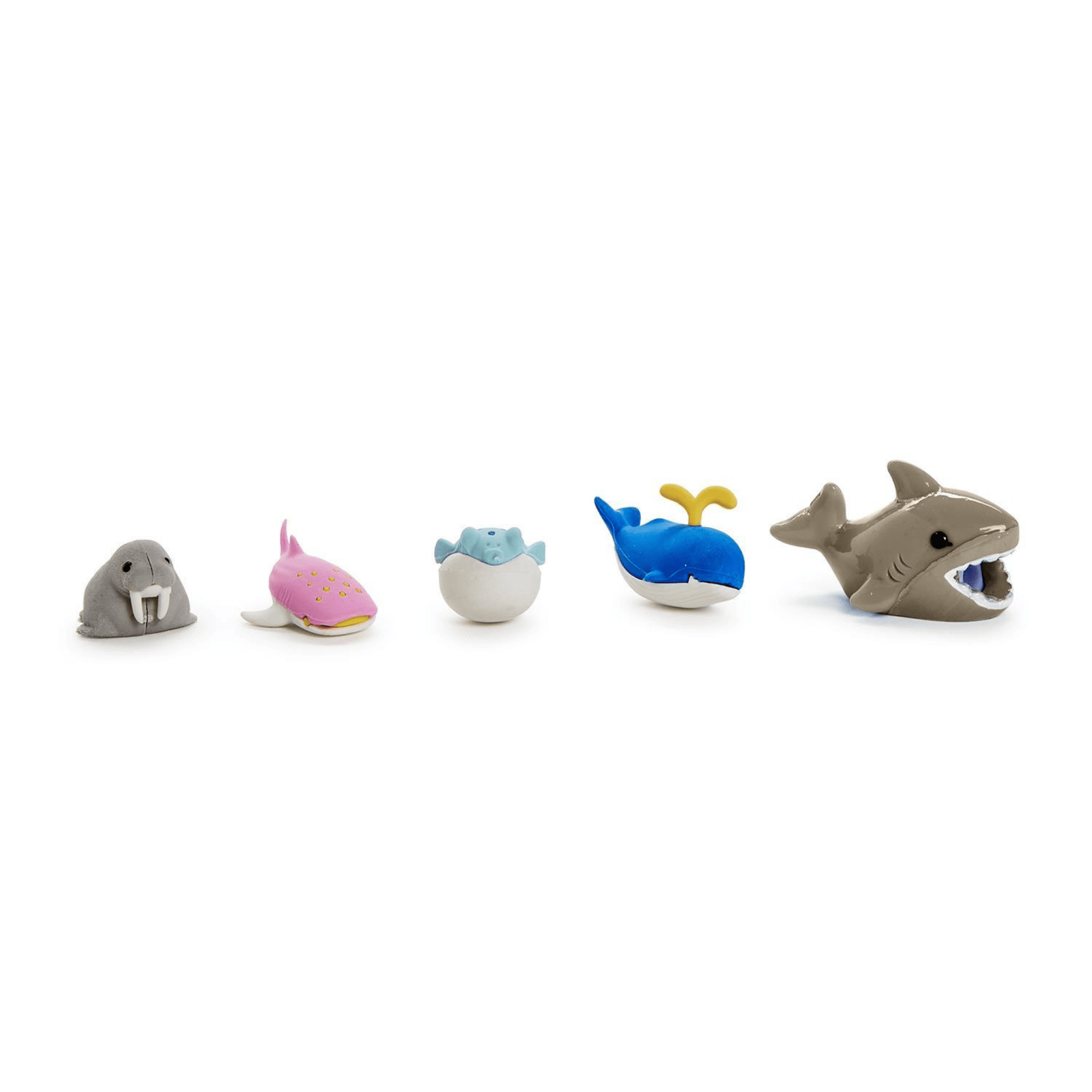 School of Fish 5 Pc Stationery Set - Grey, Shop Sweet Lulu