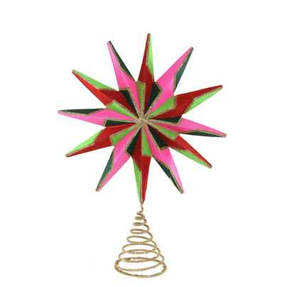 Segmented Star Tree Topper, Neon, Shop Sweet Lulu