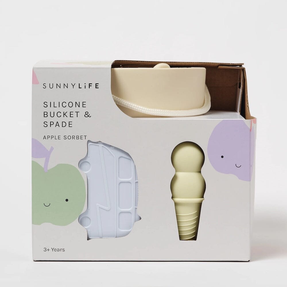 Silicone Bucket & Spade Set - Apple Sorbet Multi, Shop Sweet Lulu