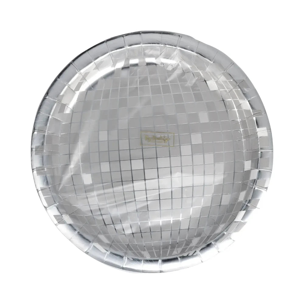 Silver Disco Plates, Shop Sweet Lulu